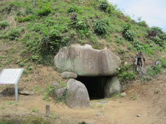 阿倍寺の近くの艸墓古墳_a0237545_00085885.jpg