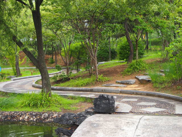 2017.7 古宮と蓮の花を巡る旅part11 水原孝園公園_f0152079_19413836.jpg