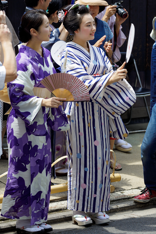 祇園祭2017　祇園祭の華（祇園甲部の皆さん、上七軒の皆さん　他）_f0155048_23591860.jpg