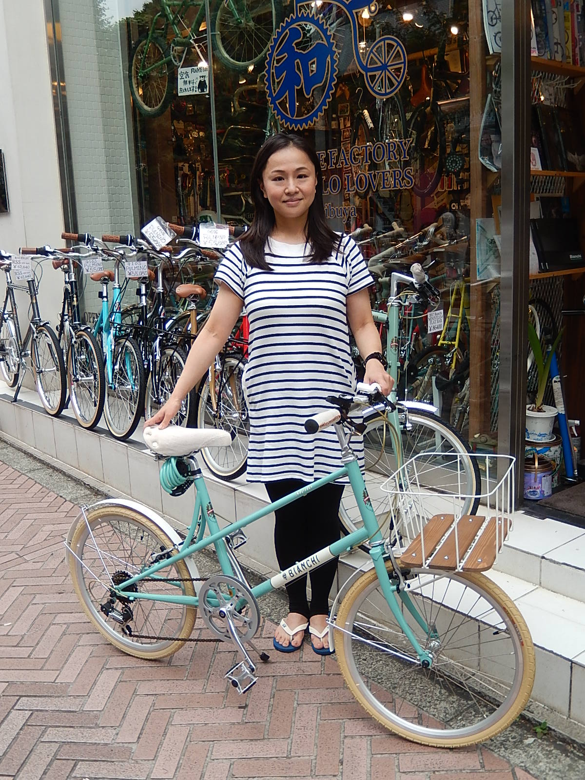 8月12日　渋谷　原宿　の自転車屋　FLAME bike前です_e0188759_18294443.jpg