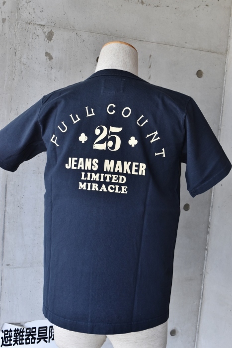 好評のFULL COUNT TEE より、25周年・記念限定TEE の最終分・入荷です(^^♪_d0152280_10093952.jpg