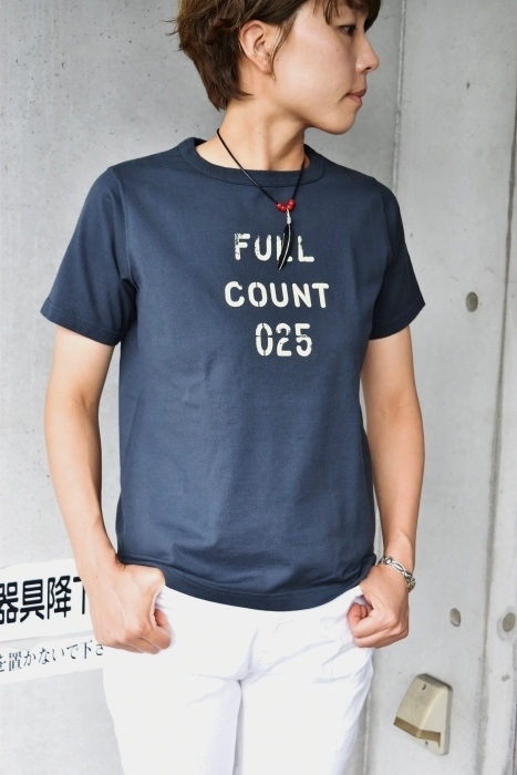 好評のFULL COUNT TEE より、25周年・記念限定TEE の最終分・入荷です(^^♪_d0152280_10224830.jpg