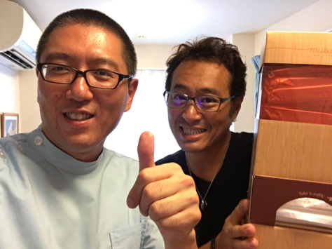 株式会社 三企 社長の、丸山和博さん ご来院。_a0112393_13284775.jpg