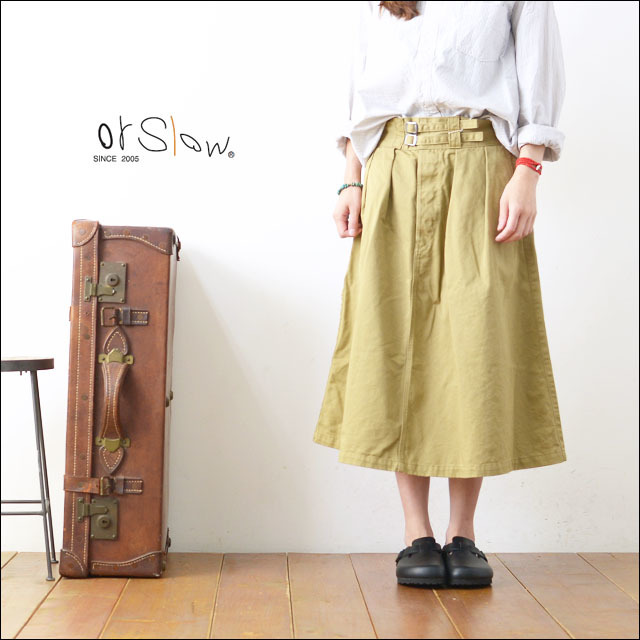 orslow [オアスロウ] GURKHA SKIRT ORIGINAL CHINO ／グルカスカート 