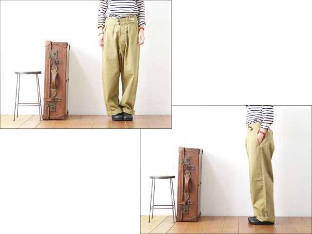 orslow [オアスロウ] GURKHA PANTS / ORIGINAL CHINO [03-5026-40] グルカパンツ ・チノパンツ・コットンパンツ LADY\'S _f0051306_17121259.jpg