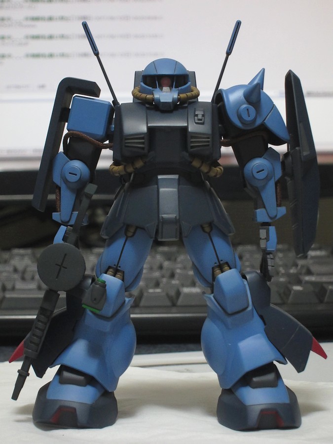 機動戦士Zガンダム 1/144 ハイザック 旧キット 製作中 (8) : DNF