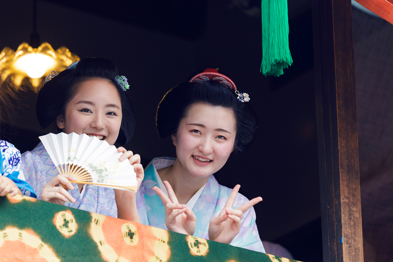 祇園祭2017　祇園祭の華（祇園甲部の皆さん、上七軒の皆さん　他）_f0155048_0123885.jpg