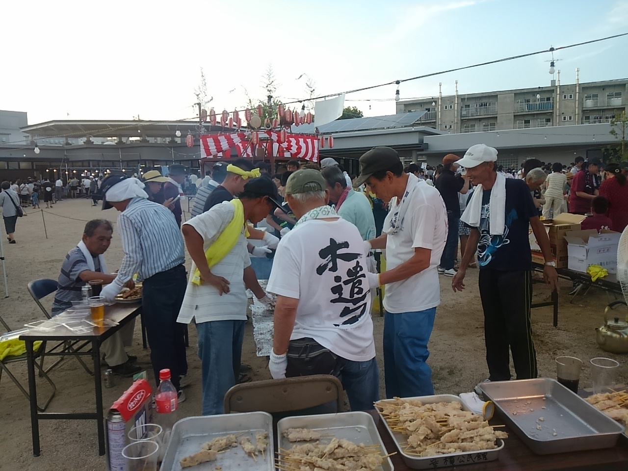 公民館夏祭り＆盆踊り_e0274249_1422243.jpg