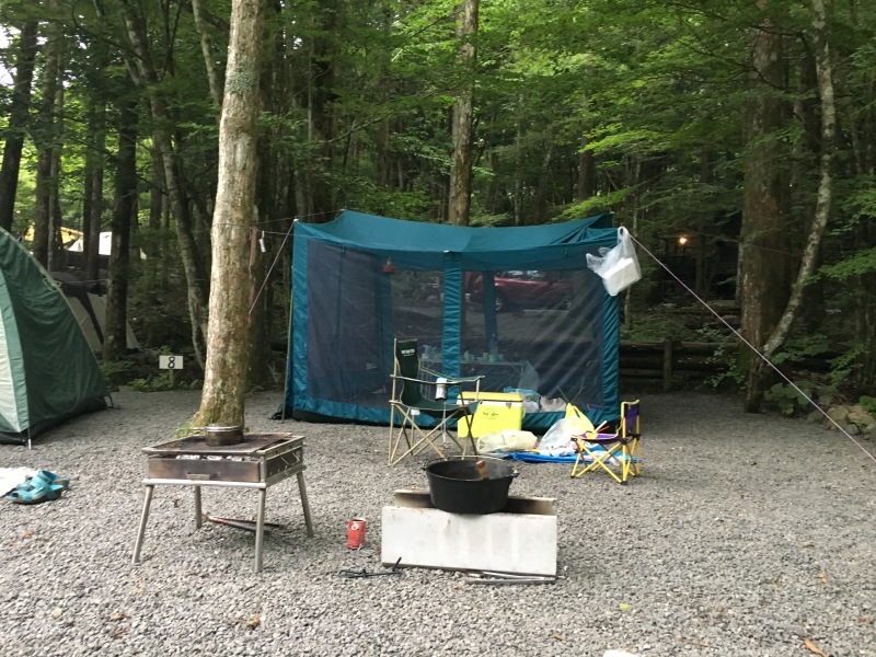 お盆休みはキャンプ三昧 1 ジェベルでツーリングとキャンプ