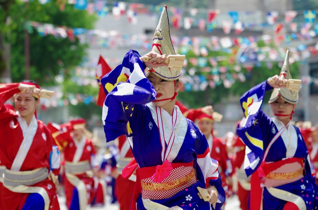 ２０１７高知よさこい祭り本番１日目その３（十人十彩その２）_a0009554_17030459.jpg