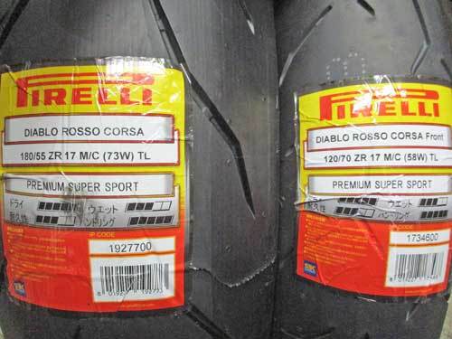 M本サン号 GSX-R1100(GV73A/M型)のホイール&タイヤ交換・・・(^^♪_c0086965_01445332.jpg