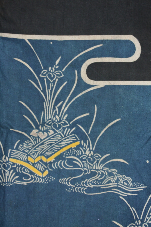 古布　木綿　被衣　Japanese Antique Textile Katsugi Cotton_c0325097_10534490.jpg