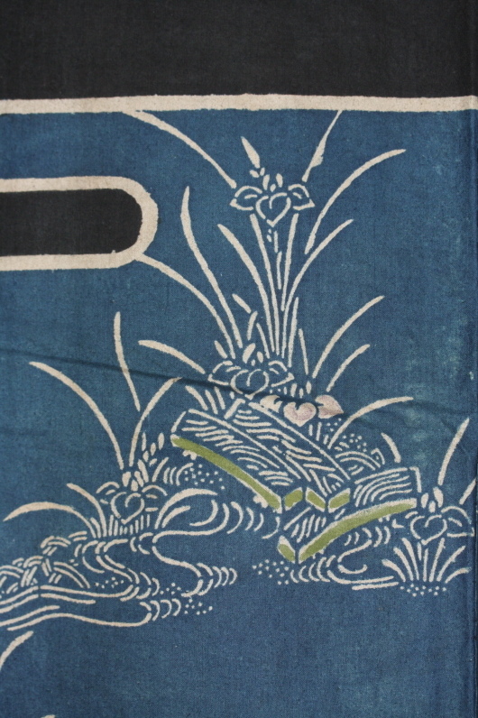 古布　木綿　被衣　Japanese Antique Textile Katsugi Cotton_c0325097_10542795.jpg