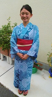 夏イベントに浴衣姿で_a0123703_192117.jpg