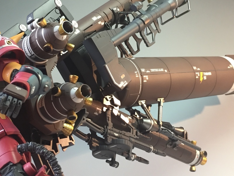 MG サイコザク Ver.Ka 1/100 改修塗装済み完成品 MG 1/100 サイコザク Ver.ka 改修塗装完成品 追加写真3】 : K.Criate's