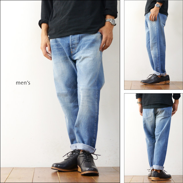 ordinary fits [オーディナリー フィッツ] 5PKT ANKLE DENIM USED2