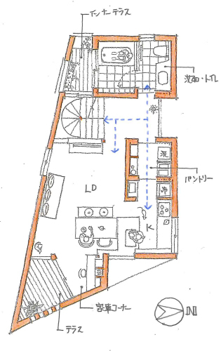 コンパクトな寸法で納める_c0070136_11043617.jpg