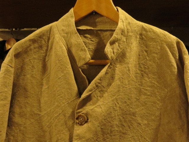 \"1930～40\'S FRENCH LINEN HUNTING JACKET\"ってこんなこと。_c0140560_09435661.jpg