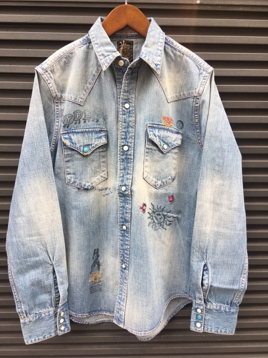 Hand Re-Make Denim Shirts ! !_d0095594_16113185.jpg