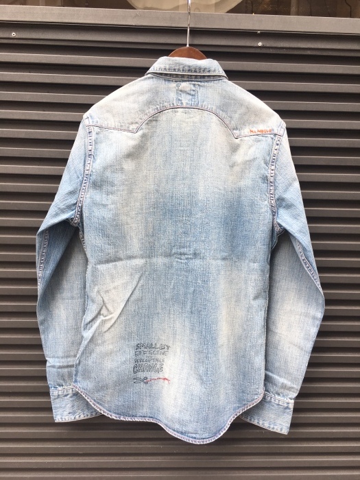 Hand Re-Make Denim Shirts ! !_d0095594_16132840.jpg