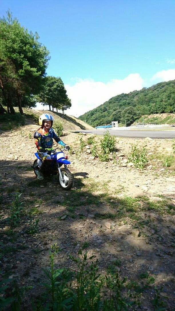 子供たちバイクデビュー_a0165286_2185924.jpg