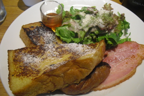 ベーカリー レストラン沢村 フレンチトーストプレート My Favorite Things