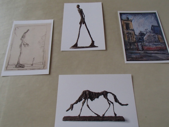Giacometti 山と犬と僕