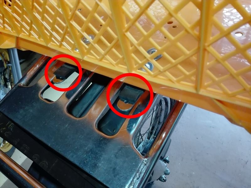 収穫コンテナをカブに M55から 収穫コンテナをカブに M55から