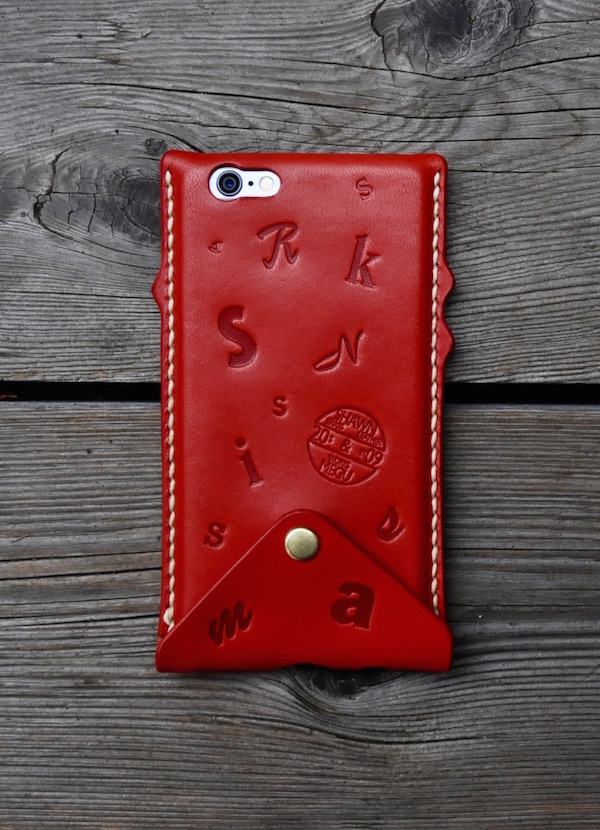 iPhone leather case + custom_b0172633_20485589.jpg