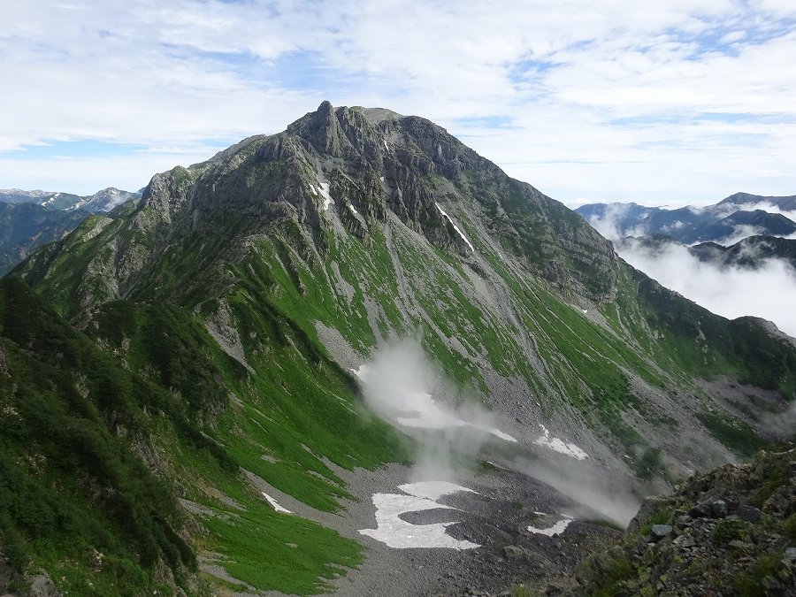 横尾本谷右俣～南岳～大キレット～北穂高岳～横尾　周遊_b0124306_22254154.jpg