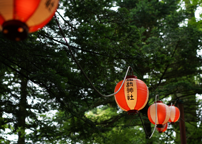 旧軽井沢諏訪神社の夏祭り♪_e0136511_18160115.jpg