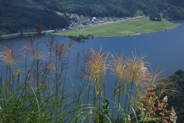 ～　秋の気配が・・・木崎湖Ⅰ　～_e0242721_06453500.jpg