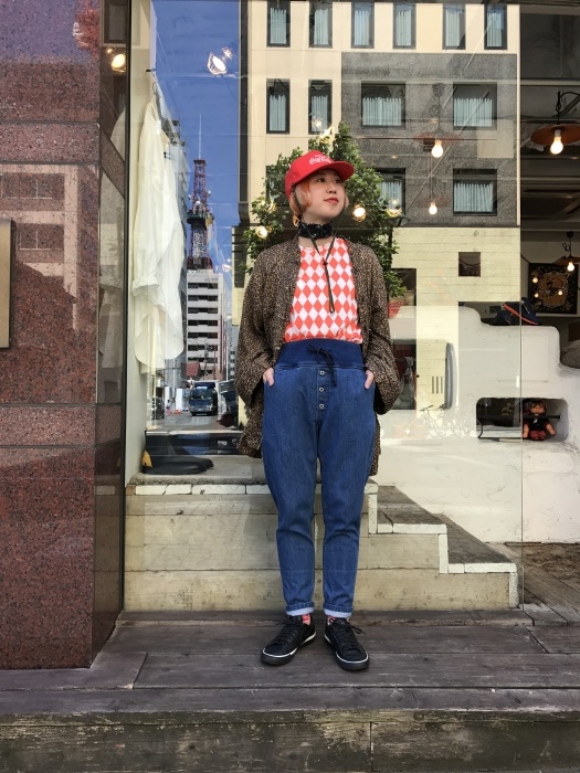 激安正規品 12ozデニムサルエルスポーツカーゴパンツ : BLOG STAFF SAPPORO パンツ