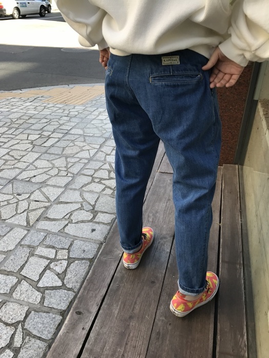 12ozデニムサルエルスポーツカーゴパンツ : SAPPORO STAFF BLOG 12ozデニムサルエルスポーツカーゴパンツ : SAPPORO STAFF BLOG