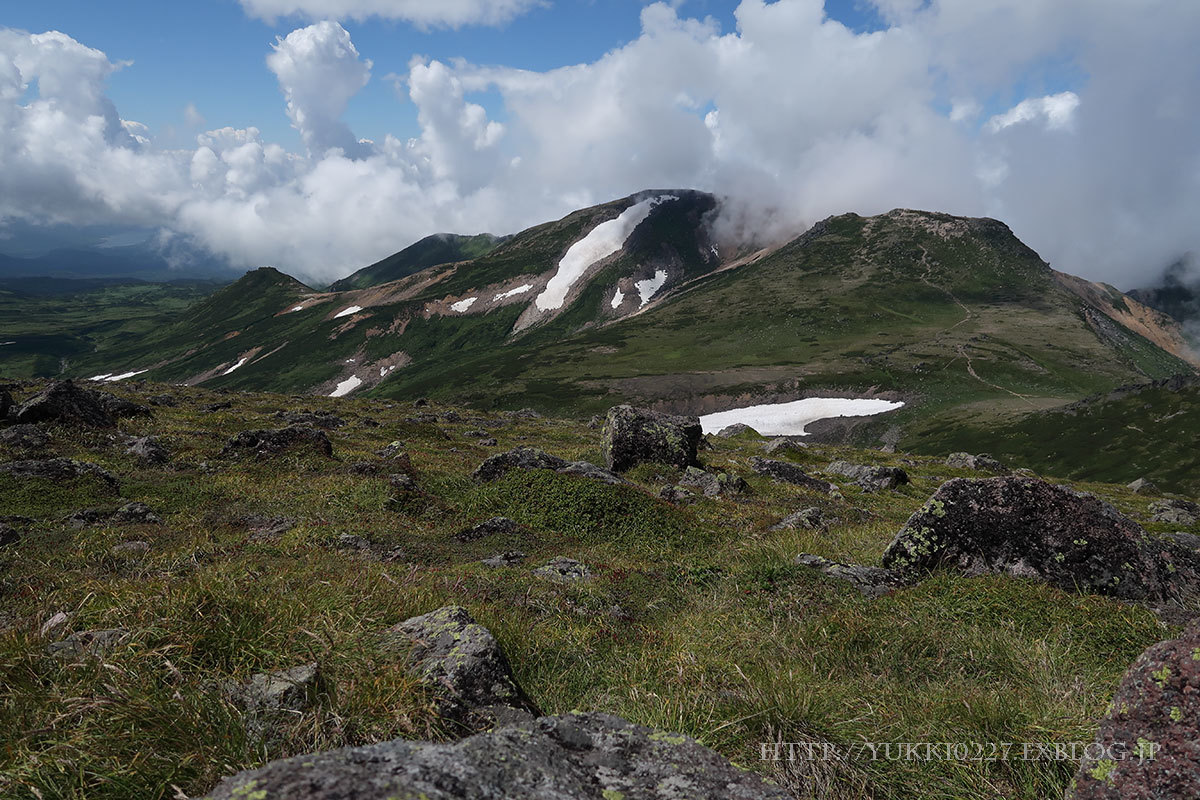 黒岳～北鎮岳　2017夏　【 秋の気配を感じながら、ぼっち登山を満喫 】№2_f0054366_16153879.jpg