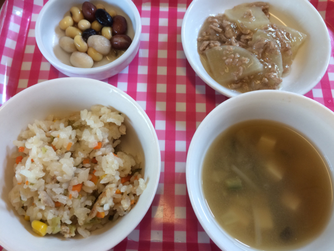 8月21日の給食_c0293682_17454285.jpg