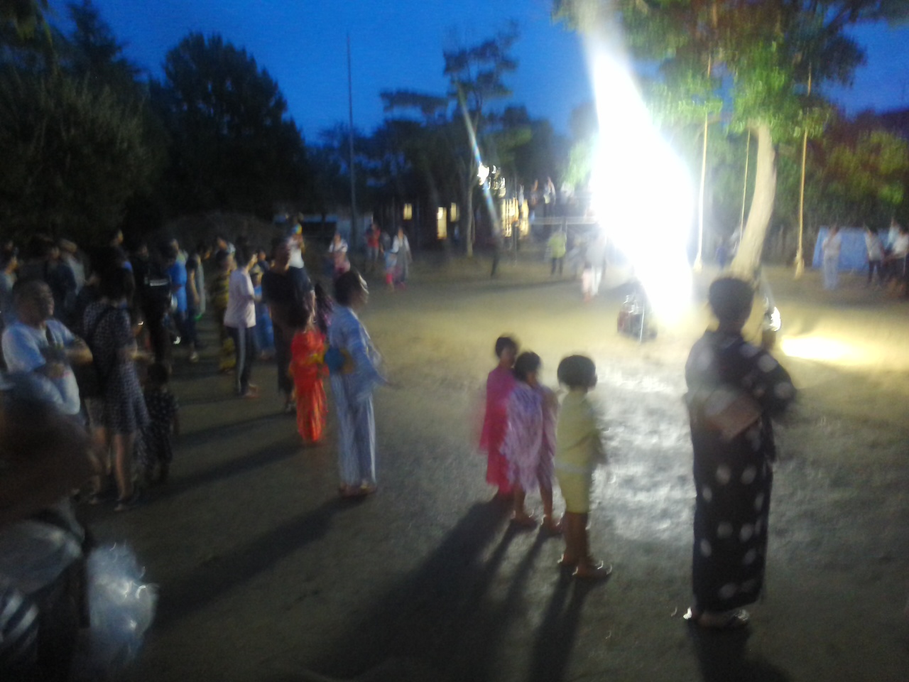 さくらんぼ保育園の夏まつり_e0068696_1143351.jpg