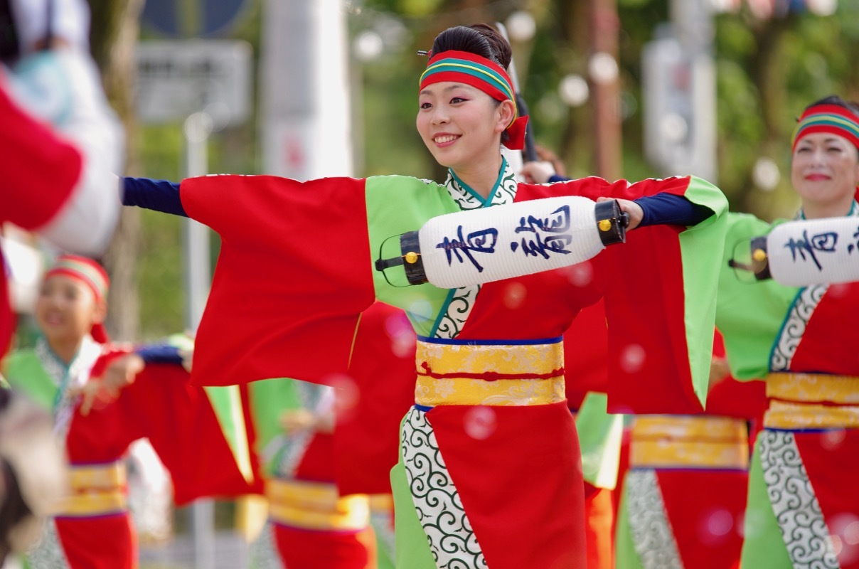 ２０１７高知よさこい祭り本番１日目その３９（総合クラブさと「青龍」）_a0009554_19274053.jpg