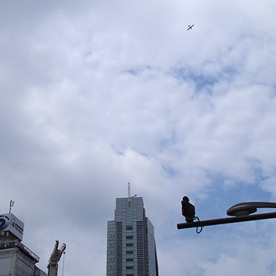 8月 22日(火)の109前交差点_b0056983_12010159.jpg