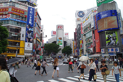 8月 22日(火)の109前交差点_b0056983_12010221.jpg