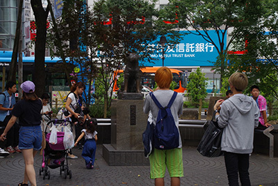 8月 22日(火)の109前交差点_b0056983_12010308.jpg
