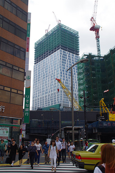 8月 22日(火)の109前交差点_b0056983_12023695.jpg