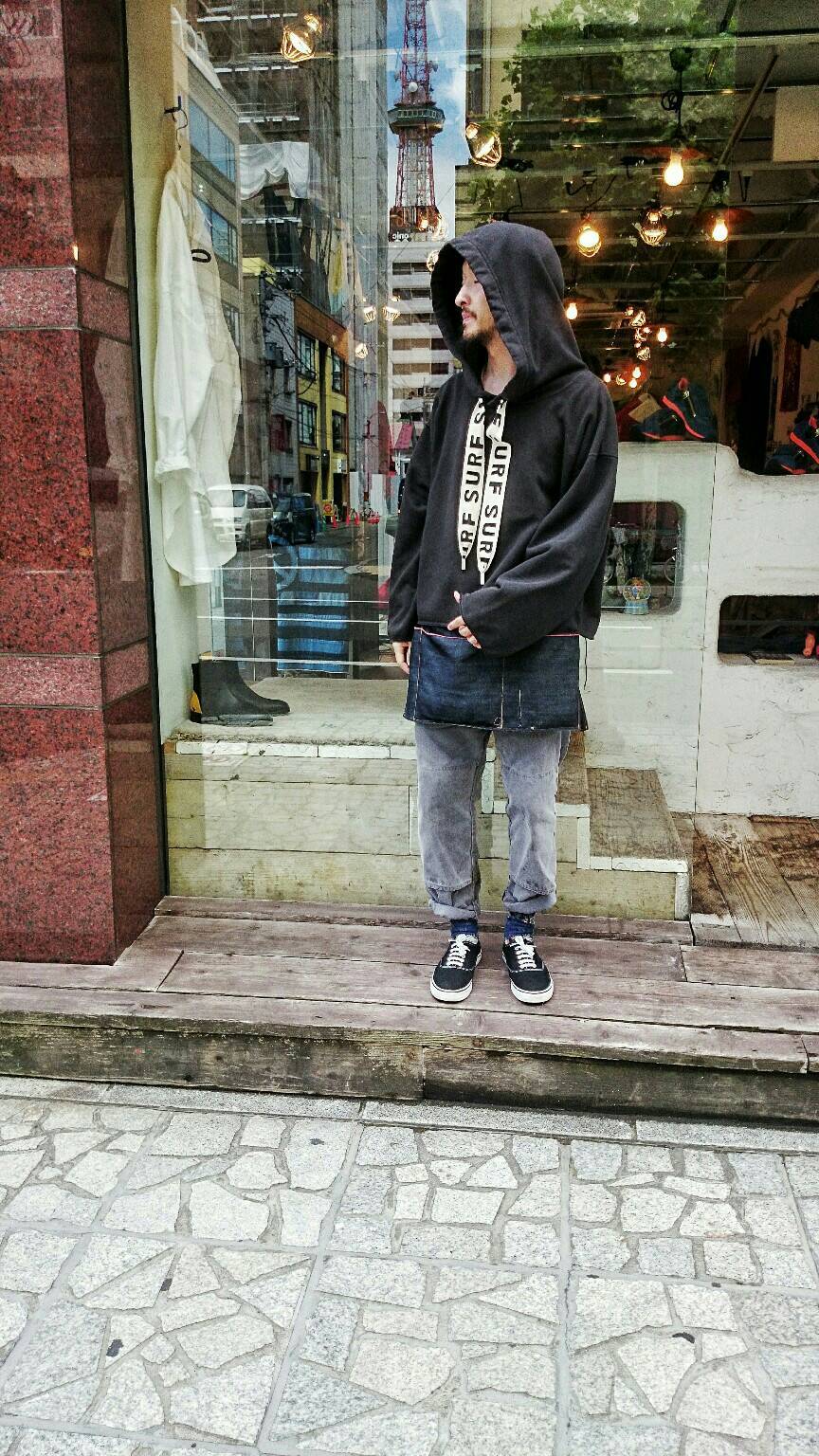 裏毛ナマズSURFフードスウェット : SAPPORO STAFF BLOG