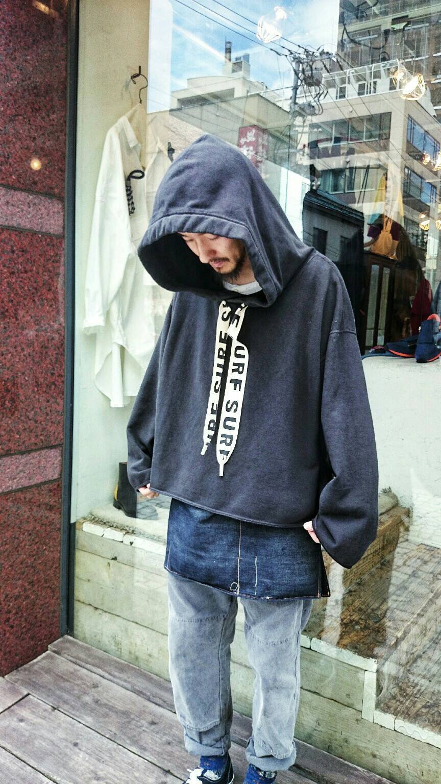 裏毛ナマズSURFフードスウェット : SAPPORO STAFF BLOG