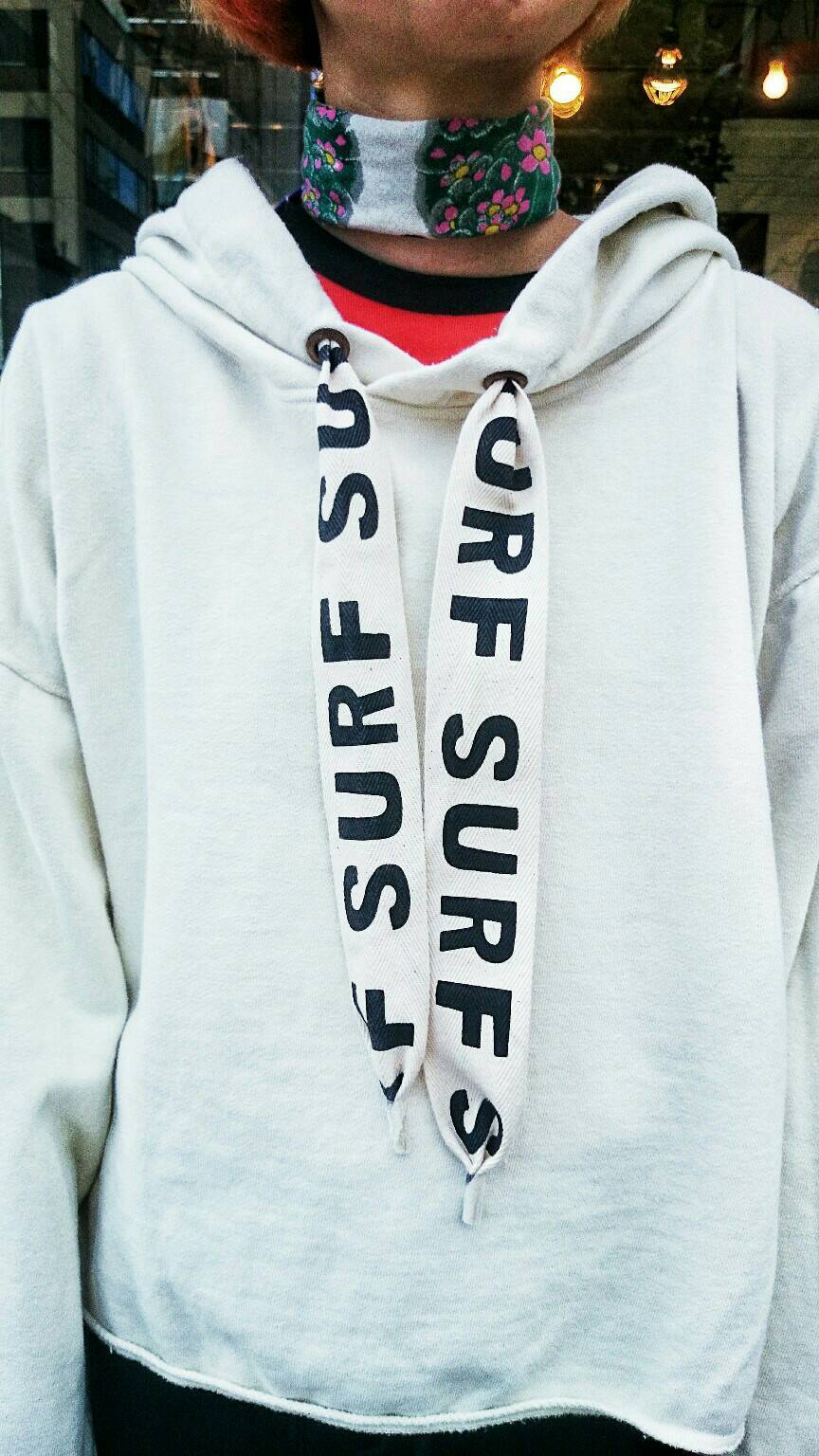 裏毛ナマズSURFフードスウェット : SAPPORO STAFF BLOG