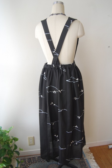 着物リメイク・絽のお着物からジャンパースカート : harico couture