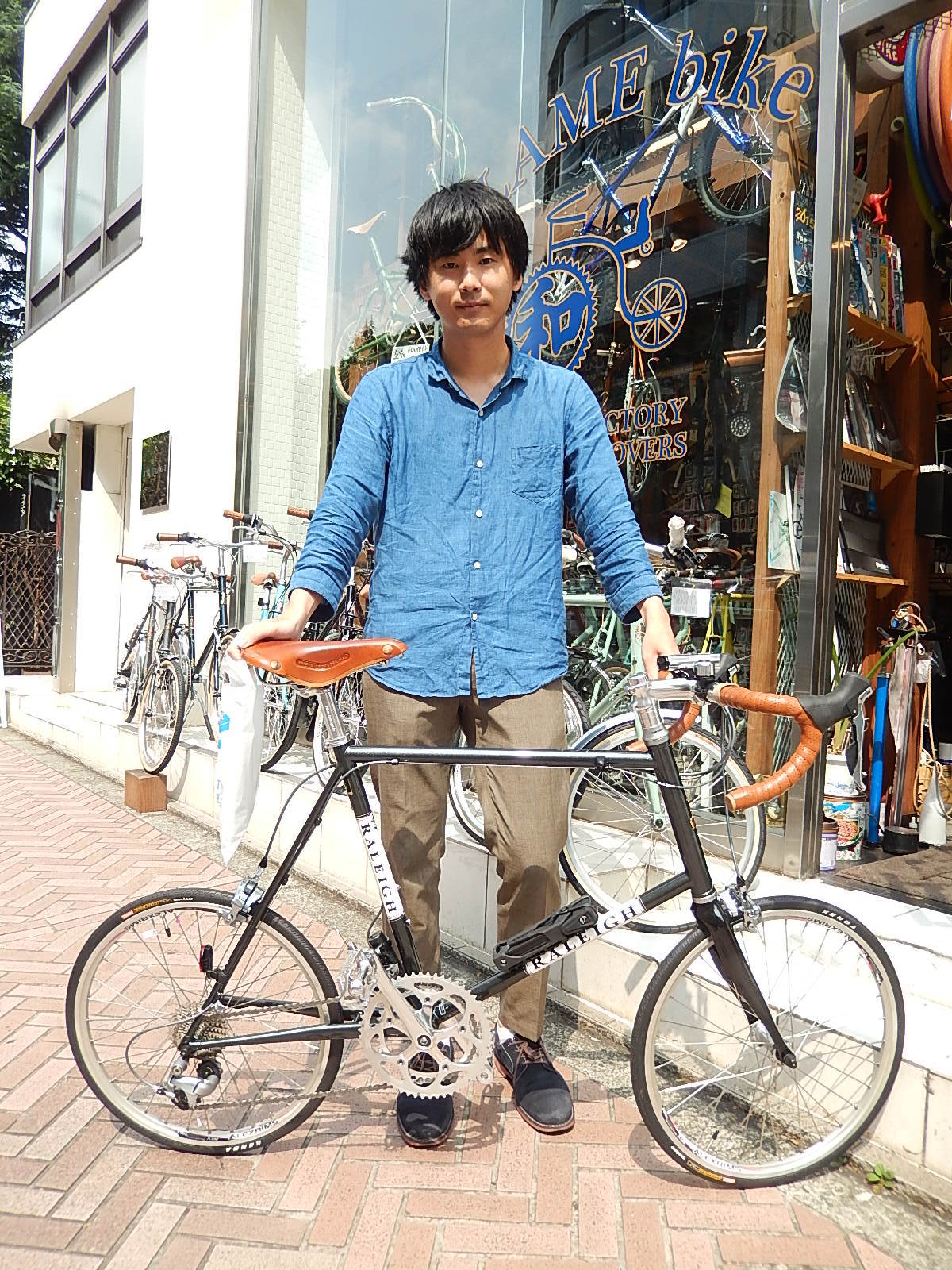 8月24日　渋谷　原宿　の自転車屋　FLAME bike前です_e0188759_18474036.jpg