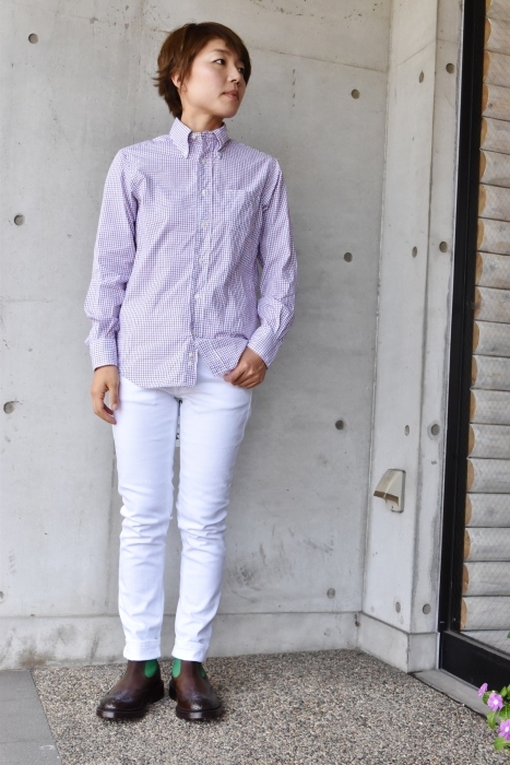 INDIVIDUALIZED SHIRTS (NEW) ・・・ GRAPH CHECK B/D SHIRTS!★!_d0152280_16443804.jpg