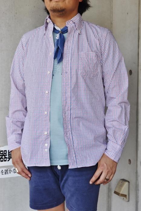 INDIVIDUALIZED SHIRTS (NEW) ・・・ GRAPH CHECK B/D SHIRTS!★!_d0152280_16513362.jpg