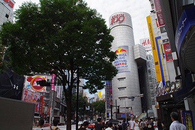 8月24日(木)の109前交差点_b0056983_15515445.jpg